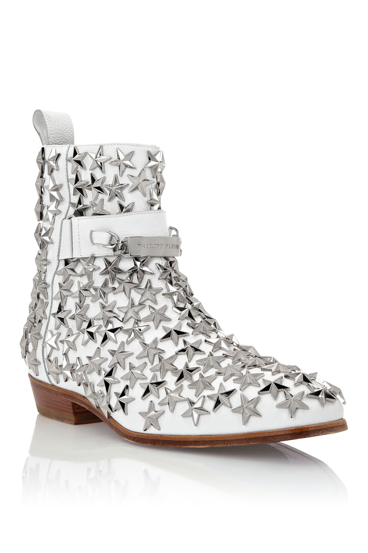 PHILIPP PLEIN Winterstiefel STARS 01 | white, Bild 1