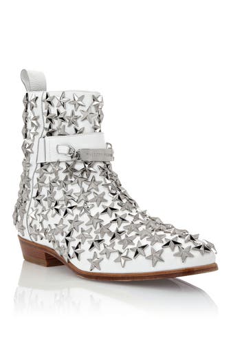 PHILIPP PLEIN Winterstiefel STARS 01 | white