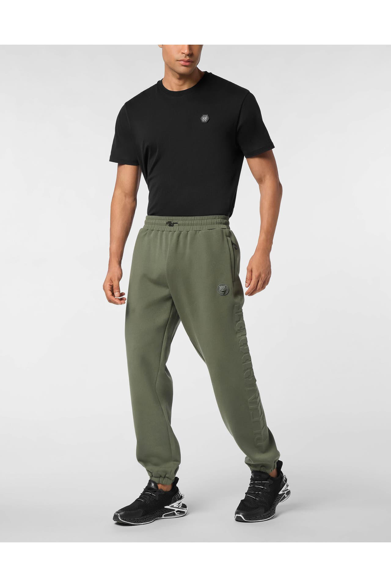 PLEIN SPORT Sweatpant 65 | Military Wide/ Loose Fit, Bild 1