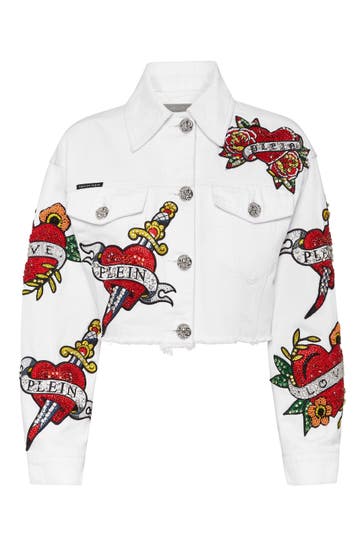 PHILIPP PLEIN Jeansjacke LOVE 01SO | SummerSnow