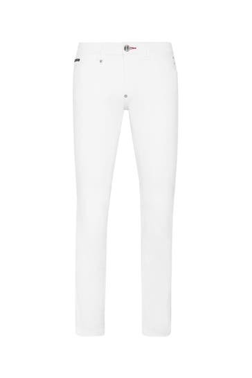 PHILIPP PLEIN Jeans 01 | white Slim