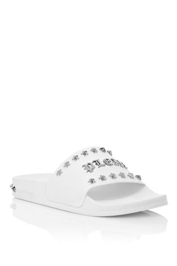 PHILIPP PLEIN Sandaletten GOTHIC PLEIN 01 | white