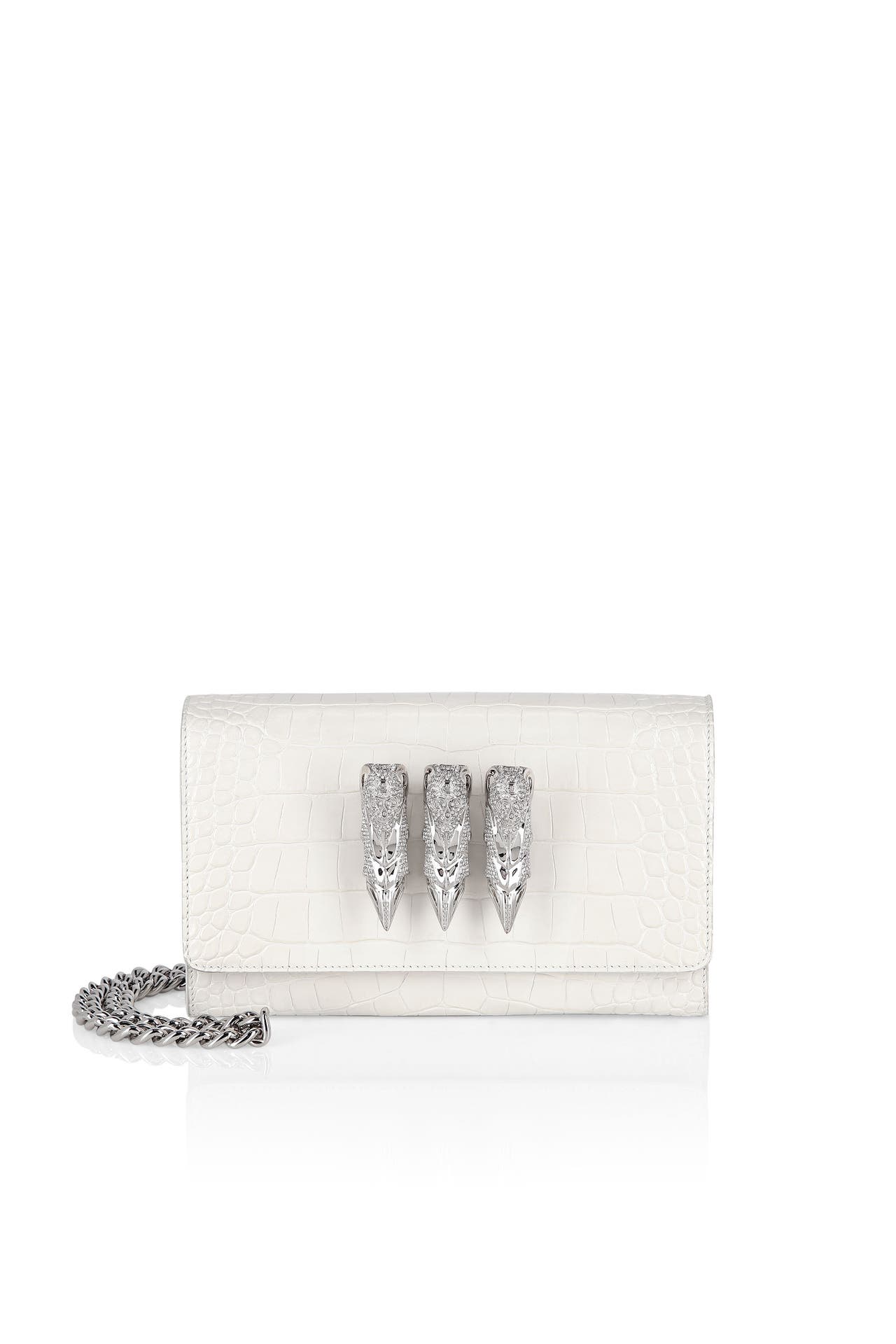 PHILIPP PLEIN Clutch 01 | white, Bild 1