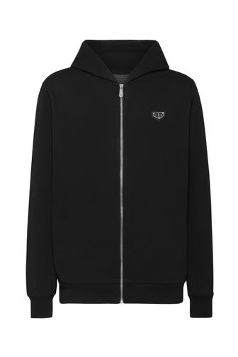 PHILIPP PLEIN Sweatjacke ICONIC PLEIN 02 | black