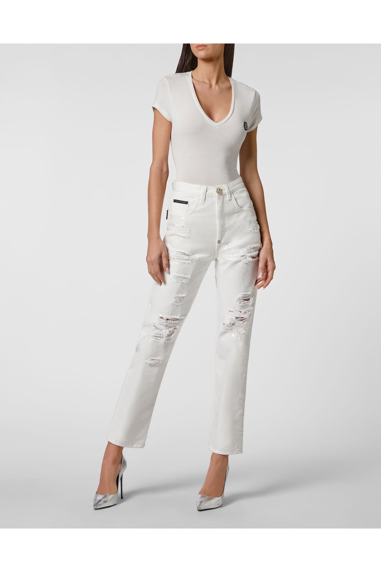 PHILIPP PLEIN Jeans 28MI | ShinyDream Boyfriend, Bild 1