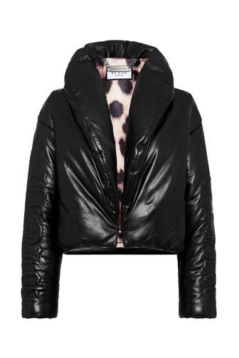 PHILIPP PLEIN Lederjacke SKULL&BONES 02 | black