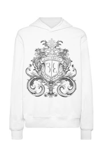 BILLIONAIRE Hoodie BAROQUE 01 | white