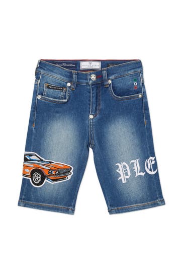 PHILIPP PLEIN JEANSSHORTS FERMENTERA RACING