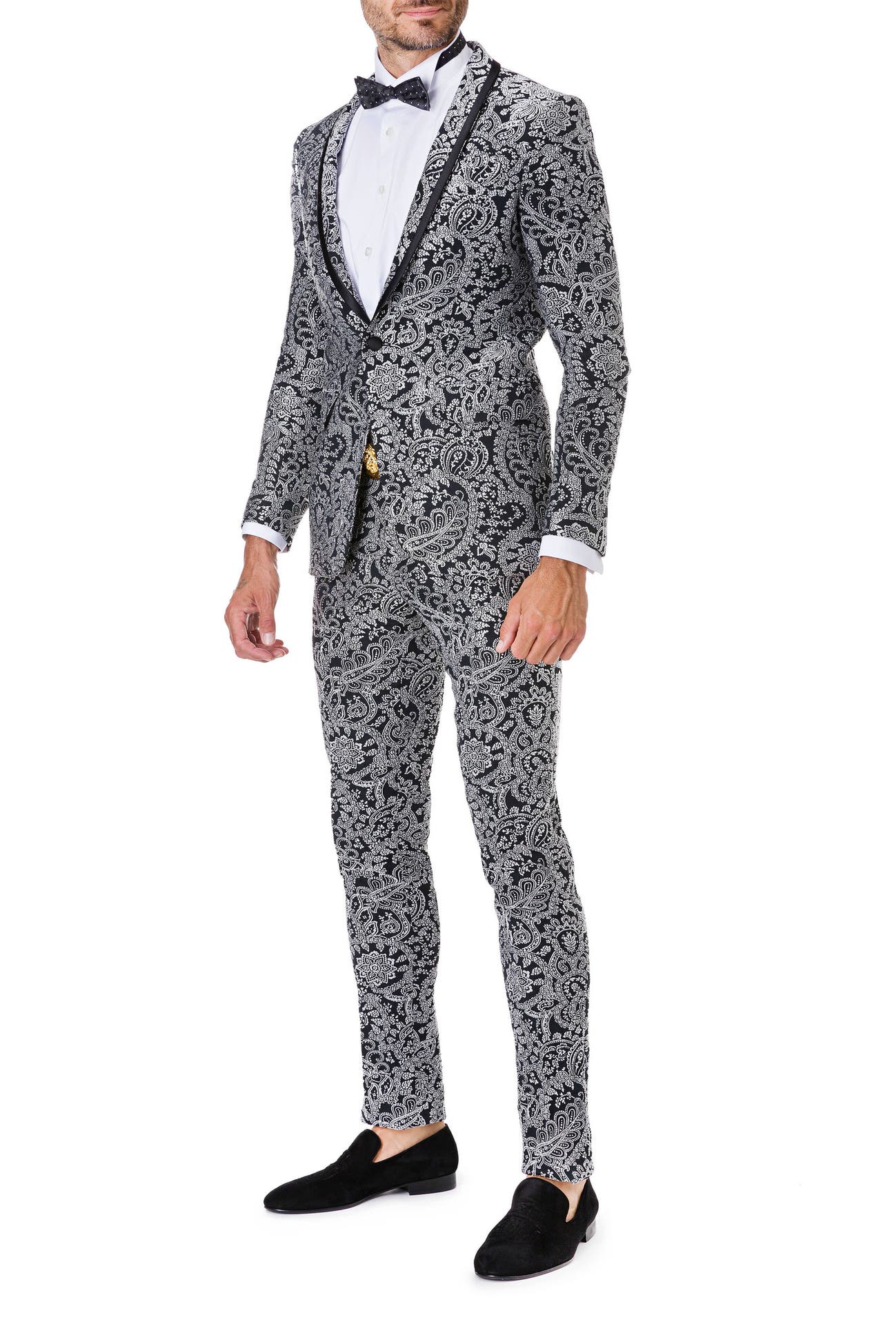 BILLIONAIRE Business-Sakko 0270 | black/silver Slim Fit, Bild 1