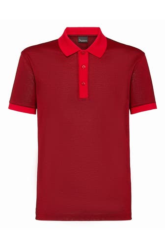 BILLIONAIRE Polo-Shirt CREST 13 | red