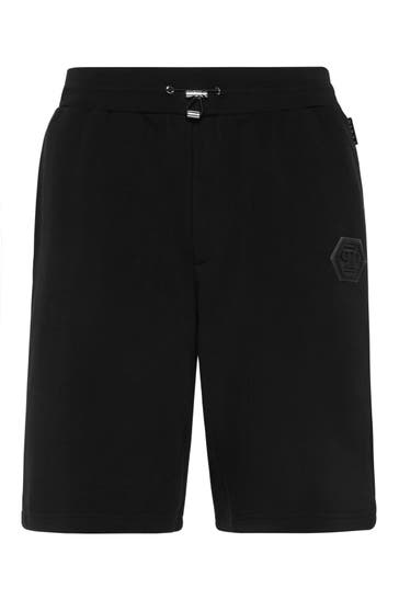 PHILIPP PLEIN Short ICONIC PLEIN 0202 | black/black Wide/ Loose Fit