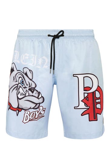PHILIPP PLEIN Badehose BULLDOGS