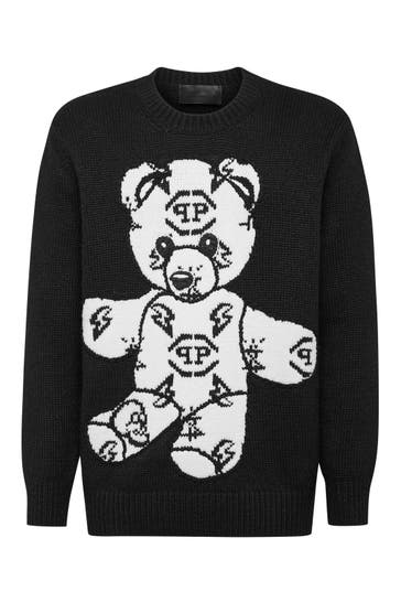 PHILIPP PLEIN Pullover TEDDY 02 | black