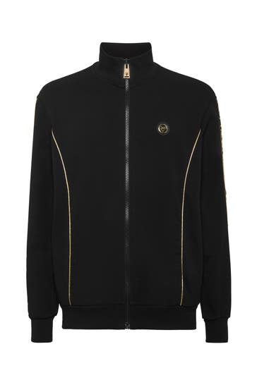 PLEIN SPORT Sweatjacke 0294 | black/lightgold