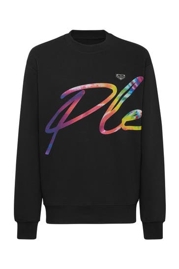 PHILIPP PLEIN Sweatshirt SIGNATURE 02 | black