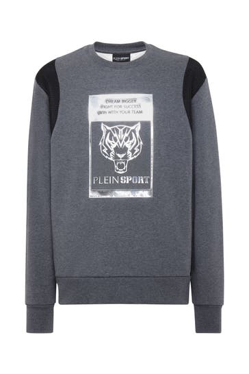 PLEIN SPORT Sweatshirt TIGER 72 | darkgrey