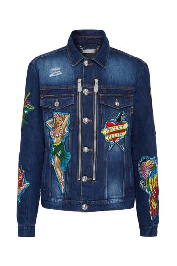 PHILIPP PLEIN Jeansjacke HAWAII 09GD | DeepOcean