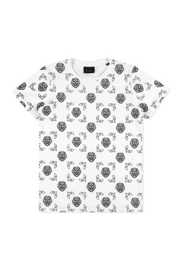 BILLIONAIRE T-Shirt LION 01 | white