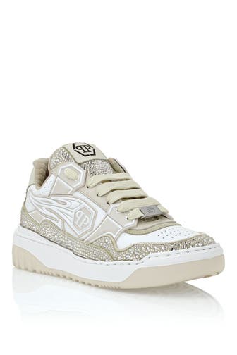 PHILIPP PLEIN Sneaker HEXAGON 0106 | whitebeige