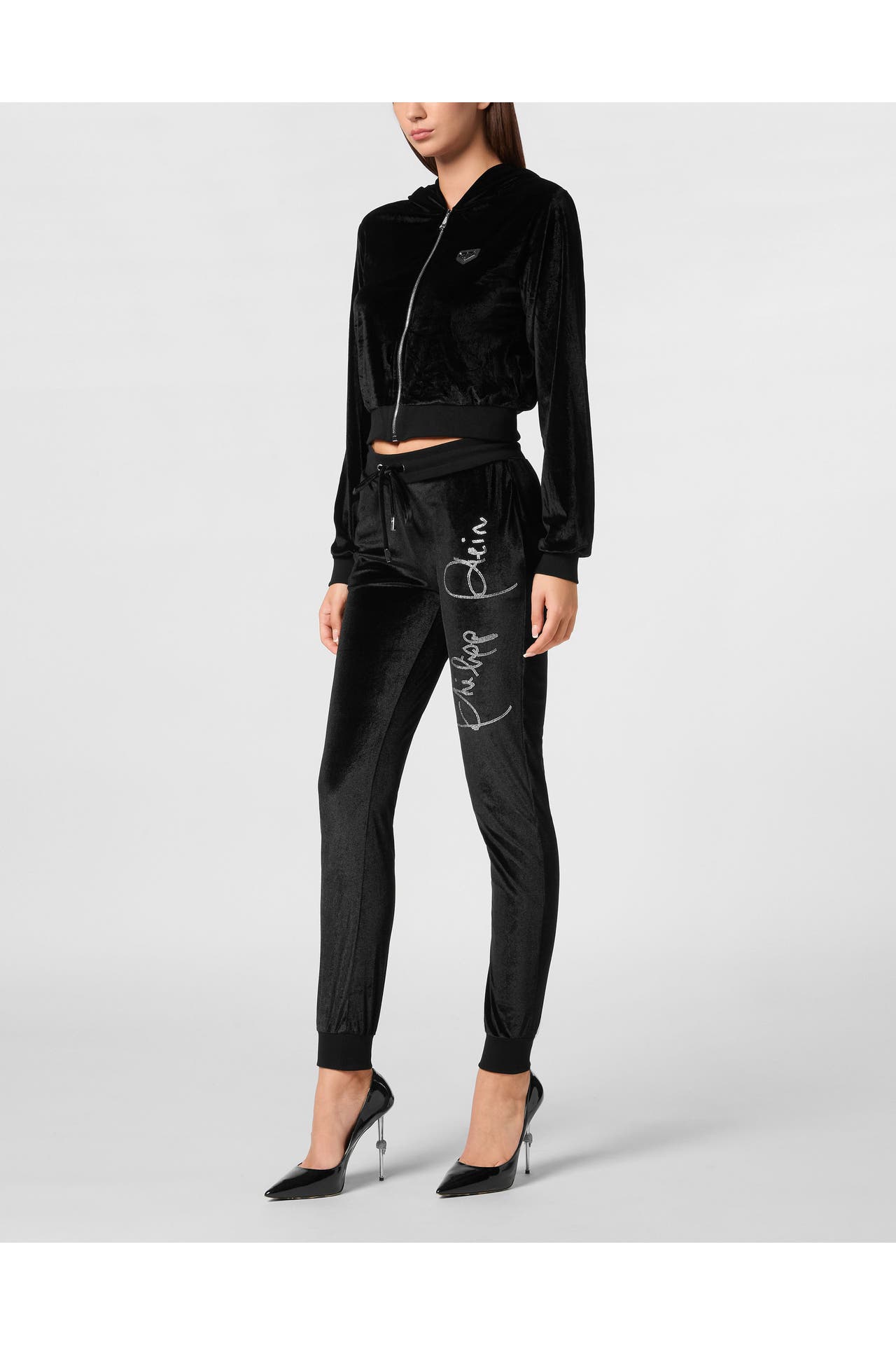 PHILIPP PLEIN Sweatjacke SIGNATURE 02 | black, Bild 1