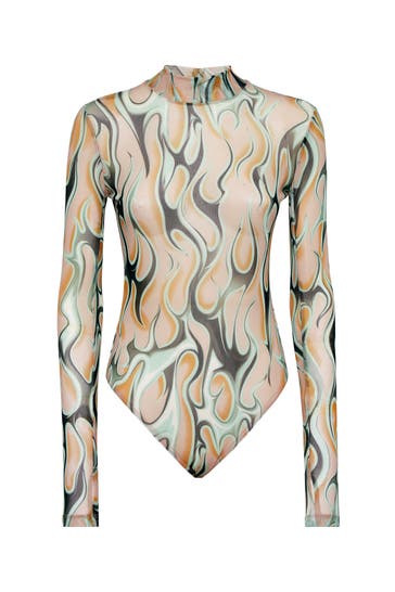 PHILIPP PLEIN Top FLAME 62 | nudepink