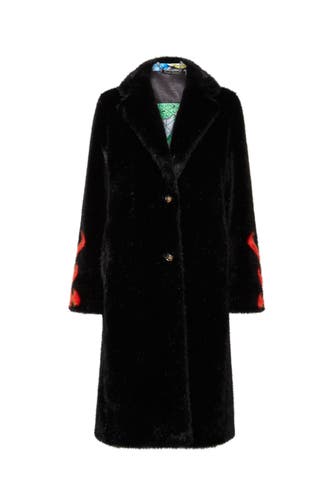 PHILIPP PLEIN Wollmantel LIL’ MONSTERS GANG 02 | black