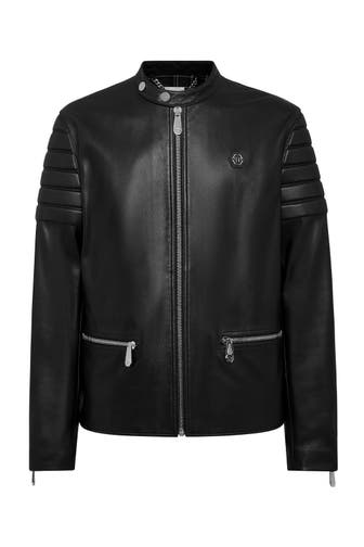 PHILIPP PLEIN Lederjacke 02 | black