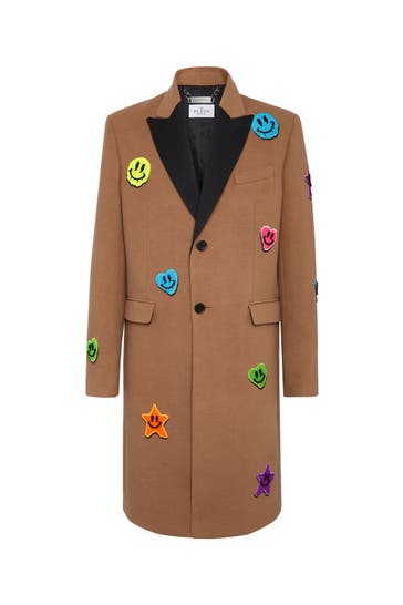 PHILIPP PLEIN Wollmantel 06 | beige