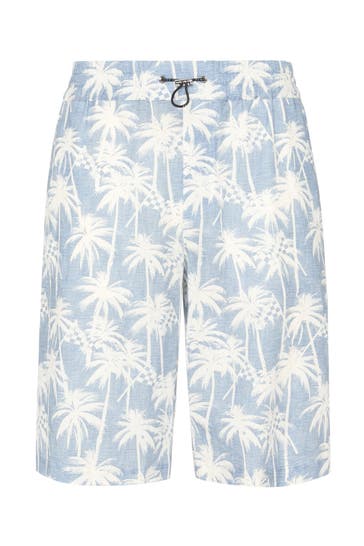 PHILIPP PLEIN Short 07 | lightblue Wide/ Loose Fit