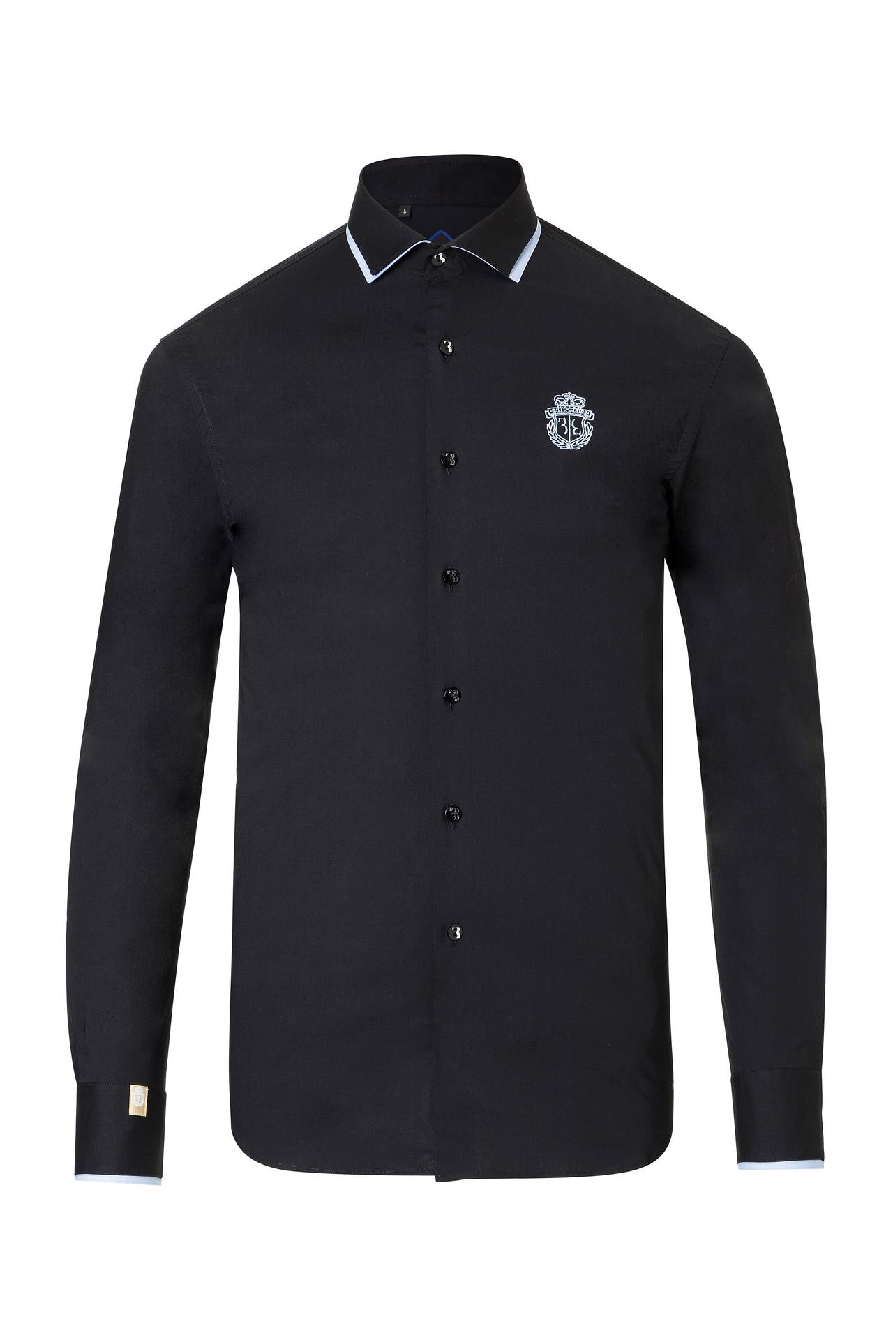 BILLIONAIRE Business-Hemd 02 | black Slim Fit, Bild 1