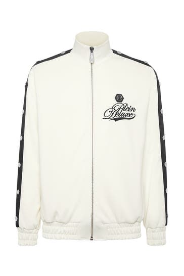 PHILIPP PLEIN Sweatjacke SIGNATURE 01OF | OffWhite