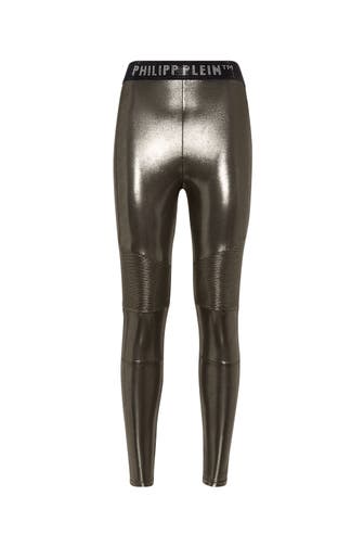 PHILIPP PLEIN Leggings 94 | Gold Skinny