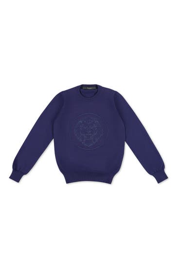 BILLIONAIRE Langarmshirt LOVE 14 | darkblue