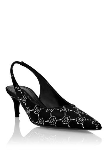 PHILIPP PLEIN High Heels MONOGRAM 0260 | black/crystal