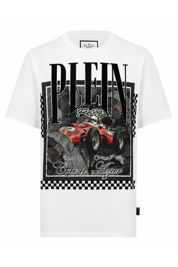 PHILIPP PLEIN Kurzarm-Rundhals-T-Shirt