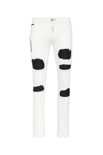 PHILIPP PLEIN Jeans ROCK STAR 01W | WHITEDREAM Slim