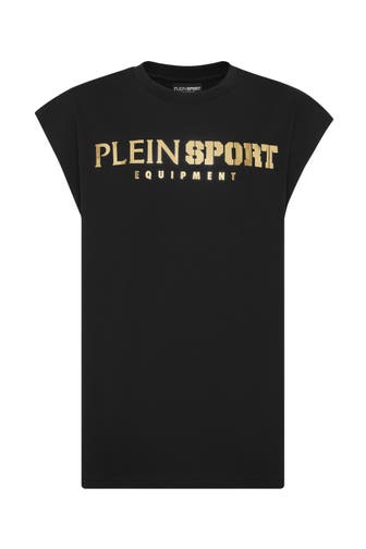 PLEIN SPORT Tank Top 0294 | black/lightgold