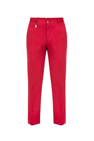 BILLIONAIRE Business-Hose 13 | red Slim