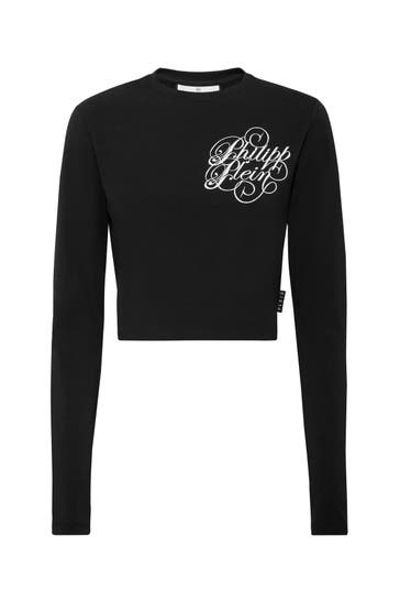 PHILIPP PLEIN T-Shirt SIGNATURE 02 | black