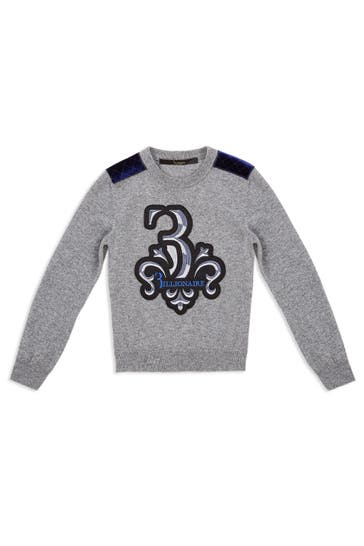 BILLIONAIRE Langarmshirt MARSHALL 10 | grey