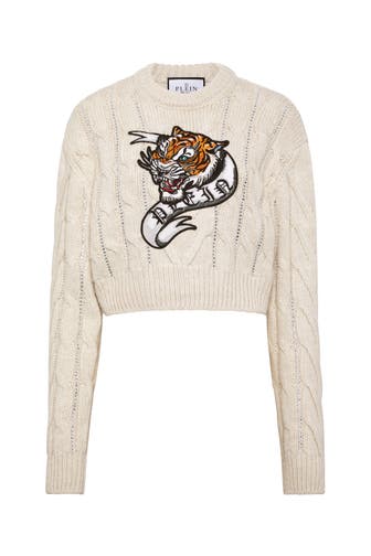 PHILIPP PLEIN Pullover TATTOO 01 | white
