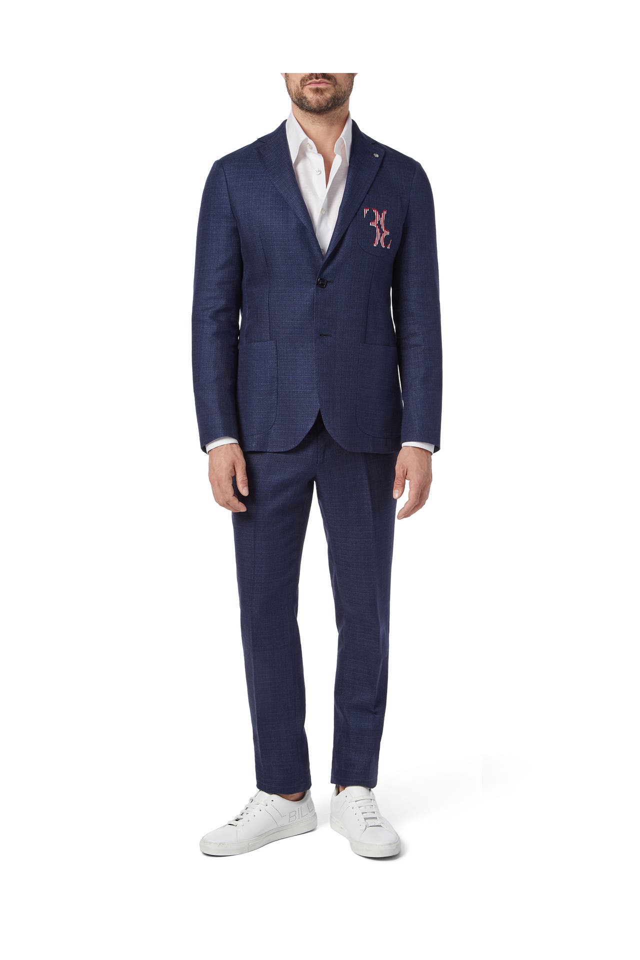 BILLIONAIRE Business-Sakko DOUBLE B 14 | darkblue Slim Fit, Bild 1