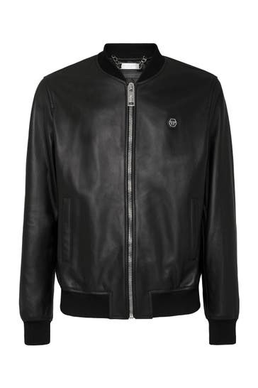 PHILIPP PLEIN Lederjacke 02 | black