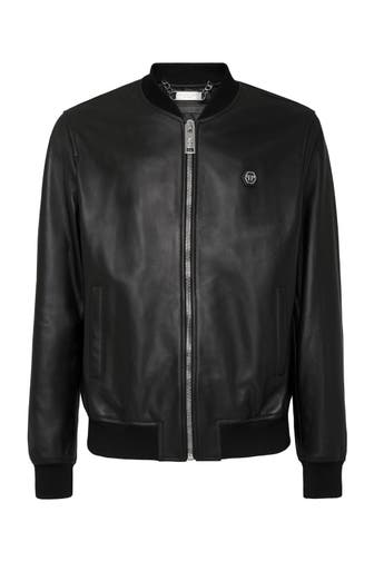 PHILIPP PLEIN Lederjacke 02 | black