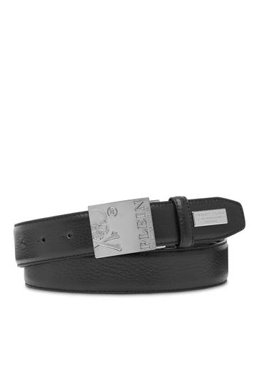PHILIPP PLEIN Casual-Gürtel SKULL 02 | black