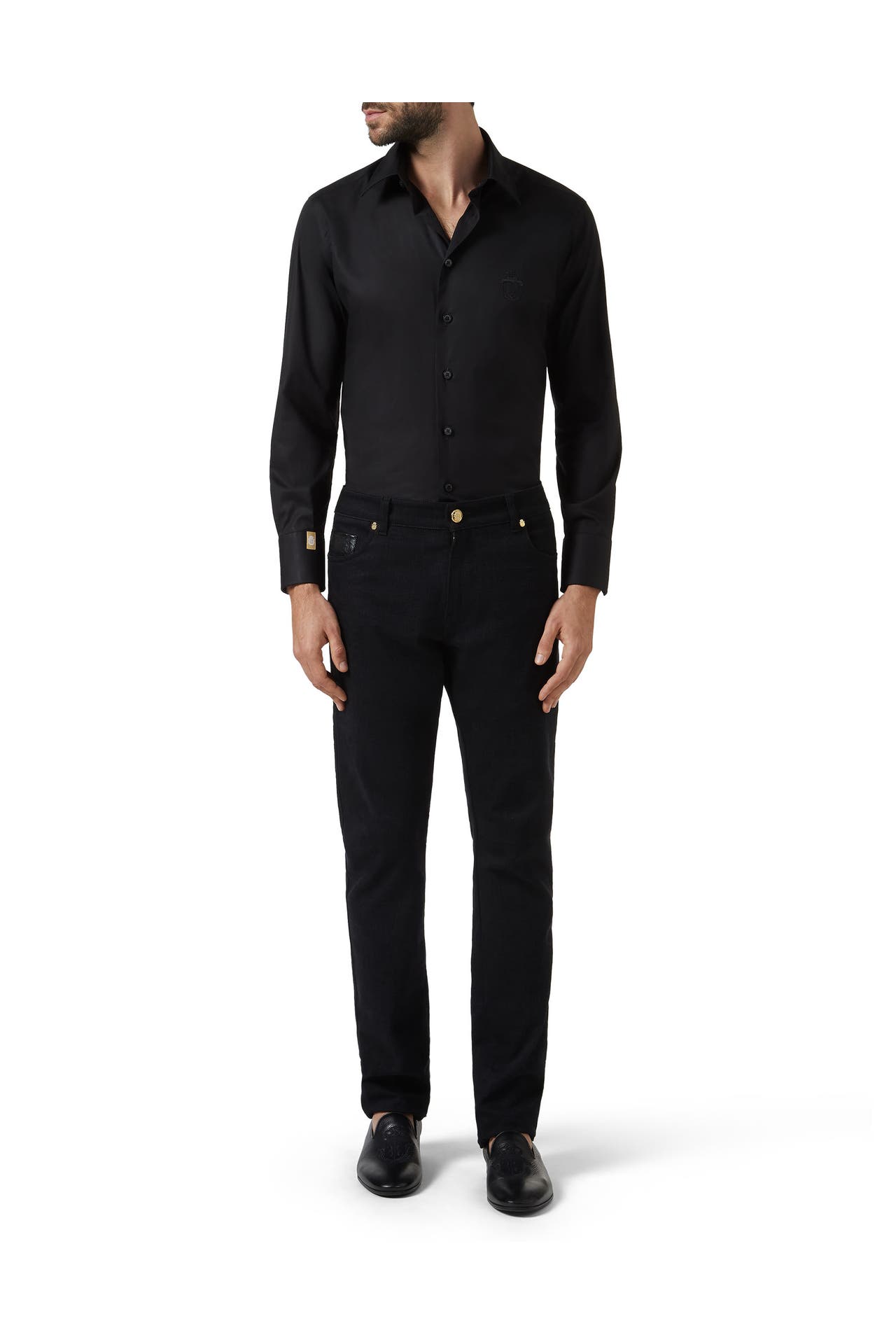 BILLIONAIRE Business-Hemd ORIGINAL 02 | black Slim Fit, Bild 1