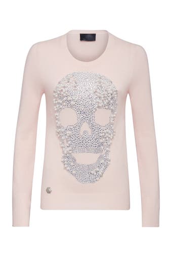 PHILIPP PLEIN Pullover SKULL 03 | rose/pink