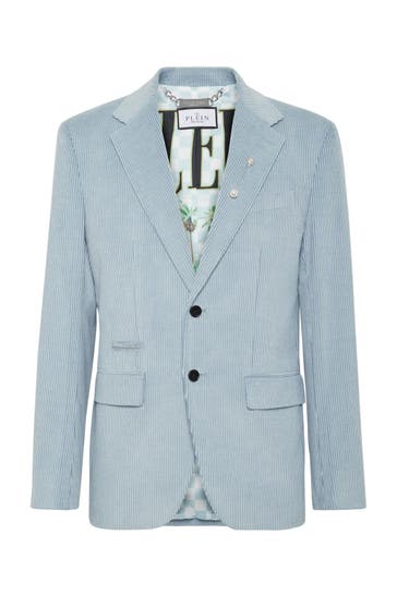 PHILIPP PLEIN Business-Sakko 07 | lightblue Slim Fit