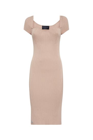 PHILIPP PLEIN Casual-Kleid 06 | beige