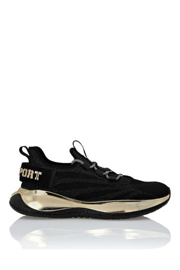 PLEIN SPORT - Sneaker THE IRON TIGER GEN.X.2 0294 | black/lightgold